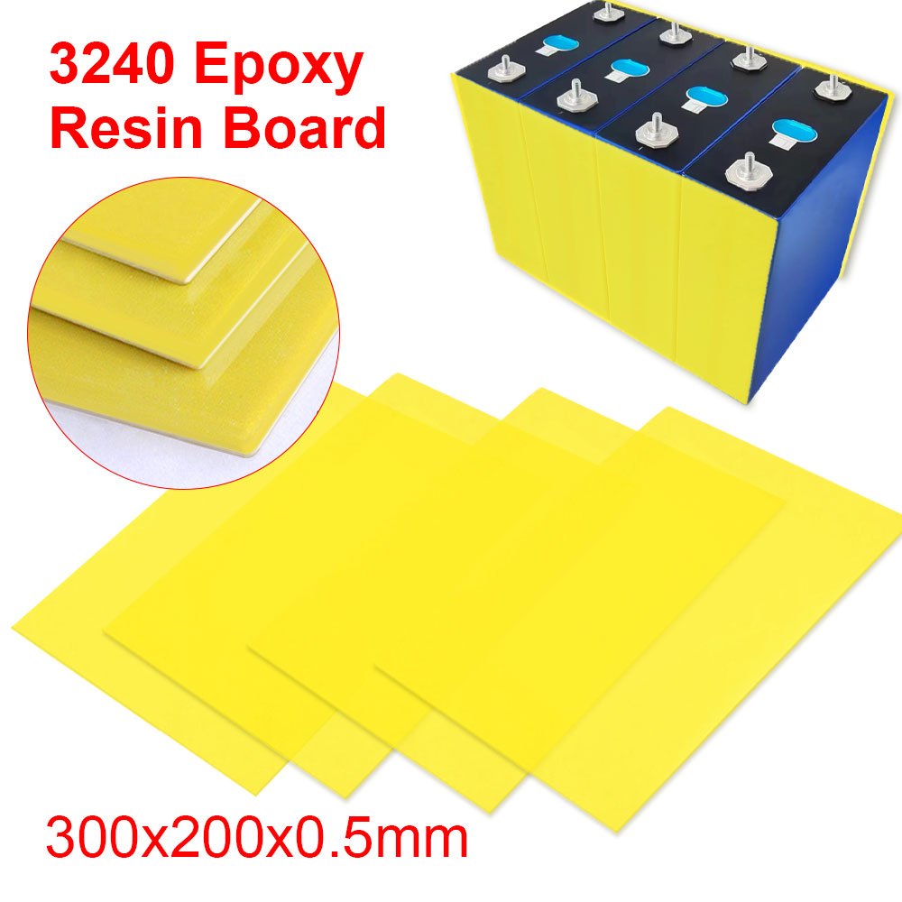 1 / 5 Cái 3240 Bảng Sợi Epoxy Vàng Cách Nhiệt EVA Cho 3.2V 280Ah 320Ah 310Ah 200Ah 90Ah Lifepo4 Bộ P