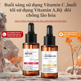 Tinh Chất Vitamin C + Tinh Chất Retinol Làm Trắng Da Chống Oxy Hóa Sửa Chữa Da Dưỡng Ẩm Da