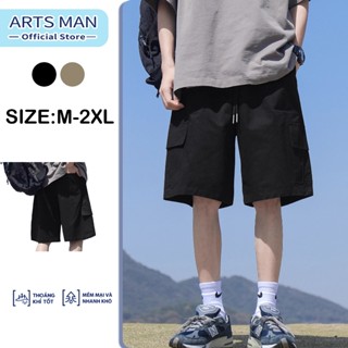 Quần đùi nam Artsman Chất lượng short túi lớn Mỹ rộng rãi Unisex Local Brand