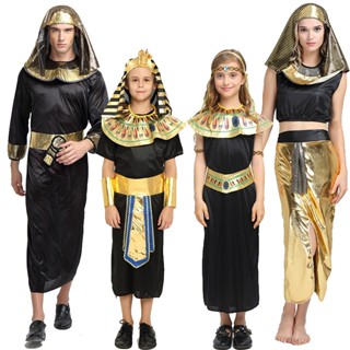 Người Lớn Gia Đình Ai Cập Pharaoh Trang Phục Bé Trai Cô Gái Cổ Ai Cập Pharaoh Ai Cập Cleopatra Hoàng Tử Công Chúa Trang Phục Cho Trẻ Em cosplay anime cosplay