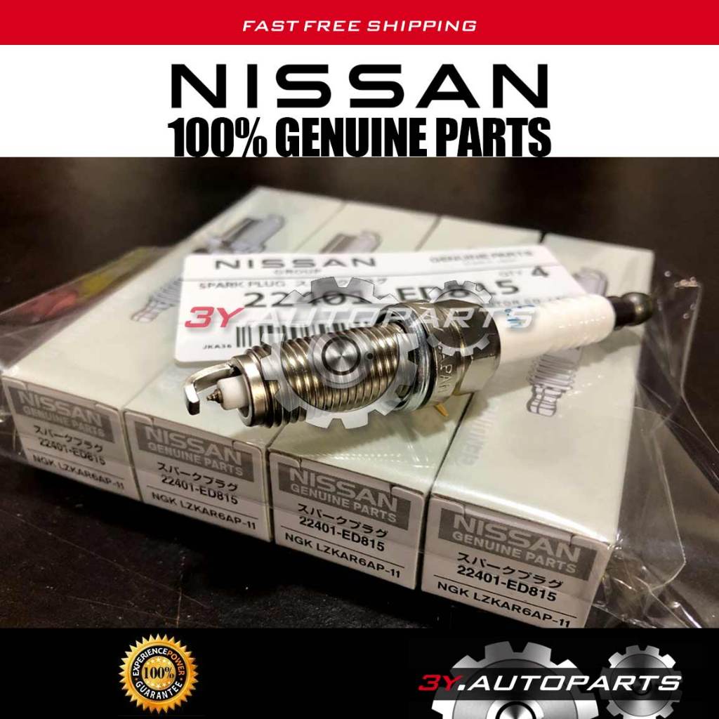 Bugi NGK Iridium mới 22401-ED815 LZKAR6AP-11 dùng cho Nissan Livina, Sylphy, Almera, Teana, Livina