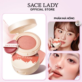 Phấn Má Hồng SACE LADY Màu Sắc Lâu Trôi Đa Năng Kết Cấu Mượt Mà Tự Nhiên Trang Điểm