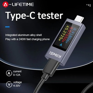 Type-c / USB Màn hình hiện tại và điện áp Màn hình kỹ thuật số đa chức năng DC Ampe kế điện áp Máy đo điện thoại di động Máy kiểm tra sạc