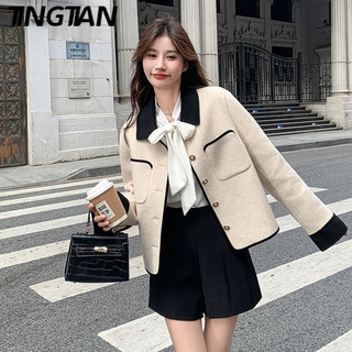 TINGTIAN áo khoác dù áo khoác bomber New Style Chất lượng cao chic Cổ điển WJK2410BCC 2Z240112