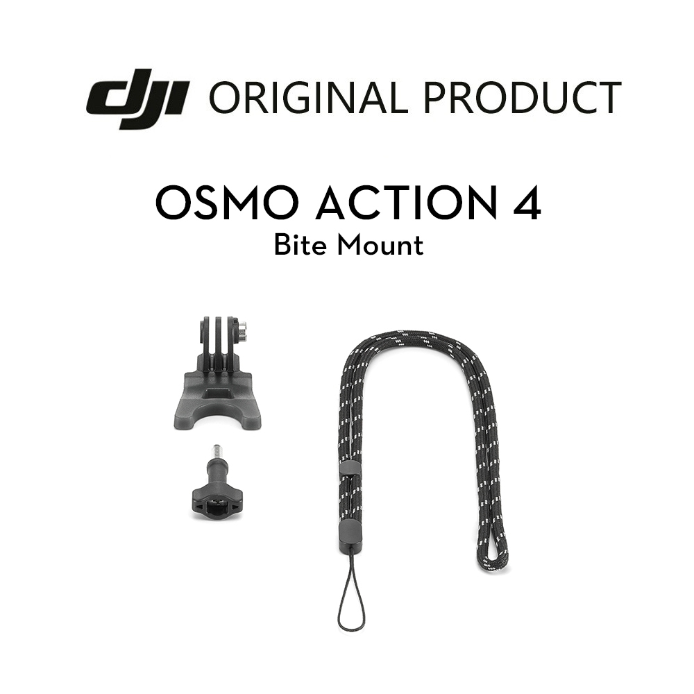 DJI Osmo Action Cắn Mount cho Camera Osmo Action 3 / Action 4 / Action 5 Pro
