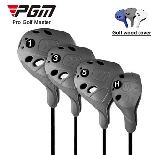 PGM GOLF Chất liệu đàn hồi TPE kích thước chung gỗ golf 1 3 5 vỏ bảo vệ đầu gậy lai GT025