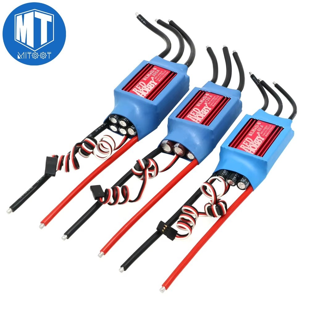 Redhobby BLHeli-S ESC 80A 120A 200A Bộ điều khiển tốc độ có UBEC cho máy bay RC Máy bay trực thăng c