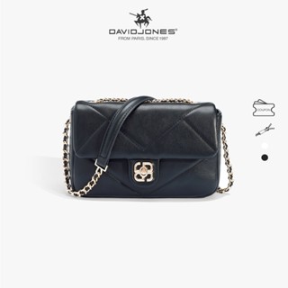  David Jones Paris 2025 Xuân Hè Bộ Sưu Tập Mới Thiết Kế Nữ Đeo Vai Túi Da pu Nữ Mềm Mại Và Mềm Mại 