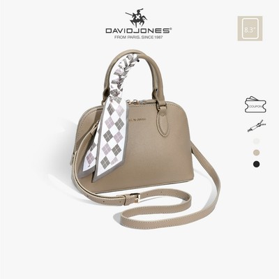David Jones Paris 2025 Xuân Hè Bộ Sưu Tập Mới Thiết Kế Nữ Totes Túi Văn Phòng Túi Đeo Ngang Da pu Nữ Mềm Mại Và Mềm Mại