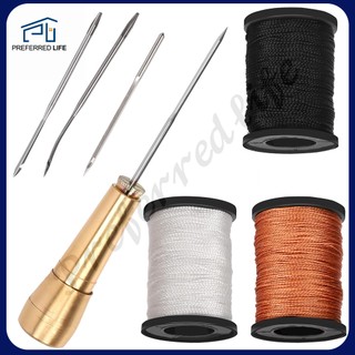 Bộ dụng cụ sửa giày có thể tháo rời Bộ dụng cụ thủ công bằng da Mũi khâu giày, kim khâu da, kim khâu giày, thợ may giày nguyên bản