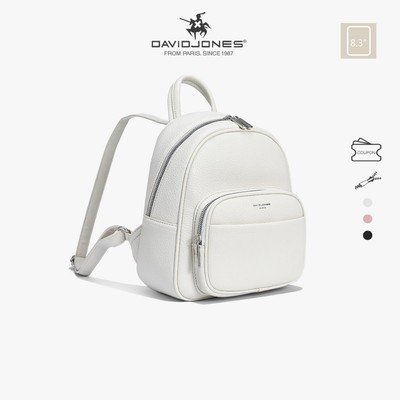 David Jones Mùa Xuân 2024 Bộ Sưu Tập Mới Ba Lô Thiết Kế Shoudler Tua Rua Túi Dành Cho Nữ