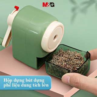 M&G Gọt Bút Chì Quay Tay Manual Multi Functional Multi Color Pencil Sharpener
