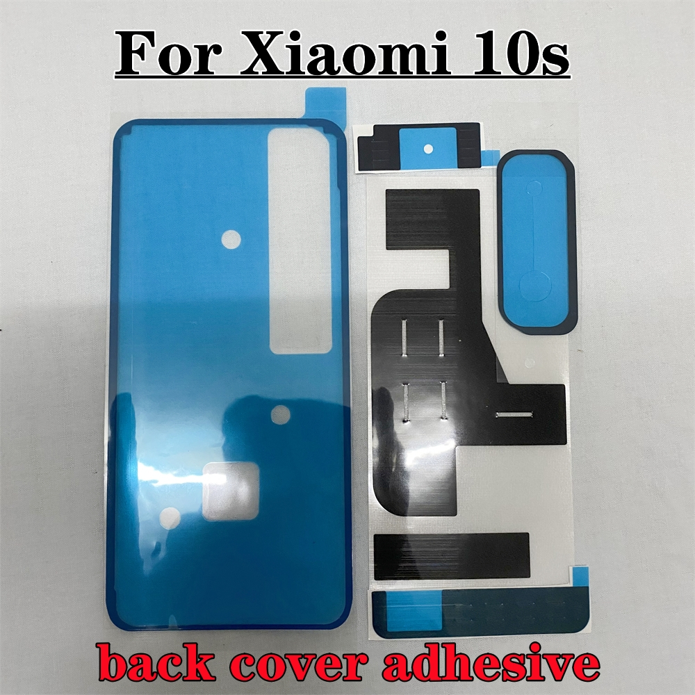 Dành Cho xiaomi Mi 10s Phía Sau Camera Miếng Dán Mặt Sau Dính Lưng Vỏ Pin Bao Keo Băng xiaomi 10s Tả
