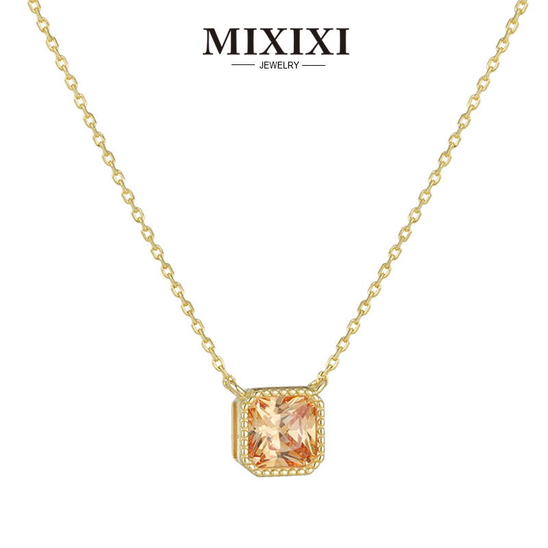 Necklace for women 2024 Mixixi Fashion Necklace Pendant Beautiful 925 silver Gold chain Necklaces