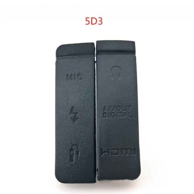 * 1 Bộ MỚI 6D 5D 5D2 5D3 40D 50D Nắp MIC tương thích HDMI Vỏ giao diện Nắp cao su USB Cửa cho Canon 