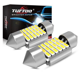 TUFFOO 2 Bóng đèn LED C5W / C10W 28MM / 31MM Led trần của / cho đèn nội thất ô tô / Đèn biển số / Đèn vòm / Đèn thân cây - Trắng 6000K