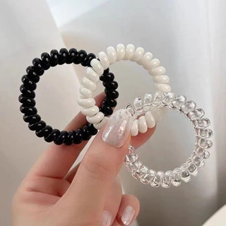 🍥jellycuty🍥Dây buộc tóc lò xo không bị nếp gập gãy tóc dùng cho tóc uốn, làm xoăn, dập xù