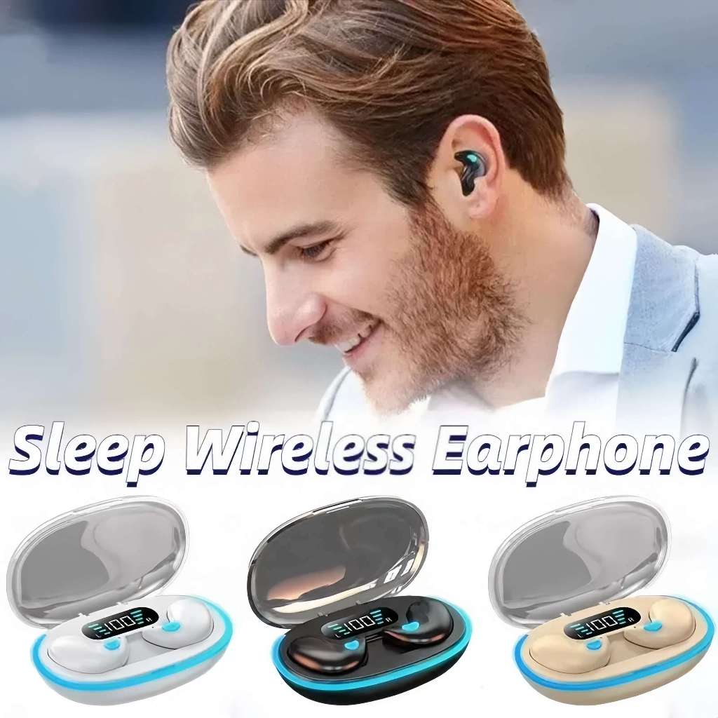 Tai nghe ngủ X55 [2 Quà tặng miễn phí] 1 Nhãn dán hoạt hình+1 Bao tay chơi game, Âm thanh nổi mức HiFi, iPX5 Chống thấm nước Tích hợp Mic, Cho tai nghe điều khiển cảm ứng IOS và Andriod | BigBuy360 - bigbuy360.vn
