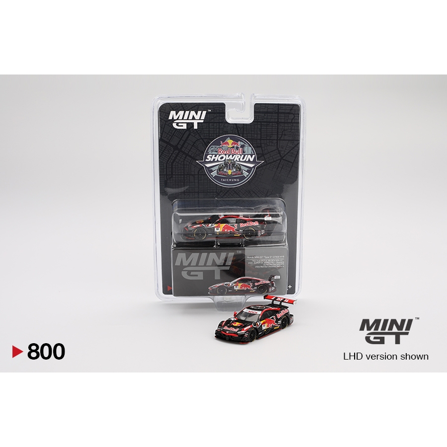 Mini GT MGT00800 Honda NSX-GT "Type S" GT500 Số. 16 "Red Bull MOTUL MUGEN NSX-GT" 2022 SUPER GT Seri