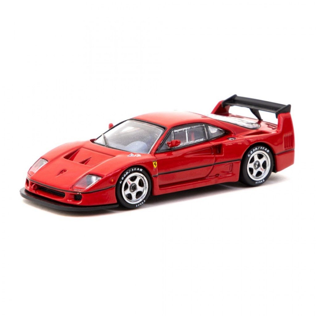 Tarmac Works T64R-075-RE 1 / 64 Ferrari F40 LM Xe mô hình tỷ lệ đúc màu đỏ