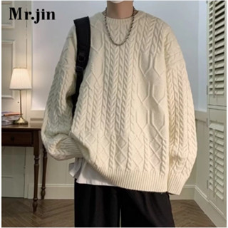 Áo sweater nam cổ tròn dáng rộng phong cách Hàn Quốc thời trang cực đẹp dày Basic Boutique  cặp đôi