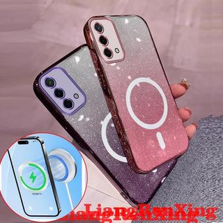 Ốp cho Oppo A74 4G Ốp điện thoại Oppo A95 Ốp mềm Ốp silicon chống sốc thiết kế mới trong suốt không dây thu hút từ tính thẩm mỹ sfbswx01