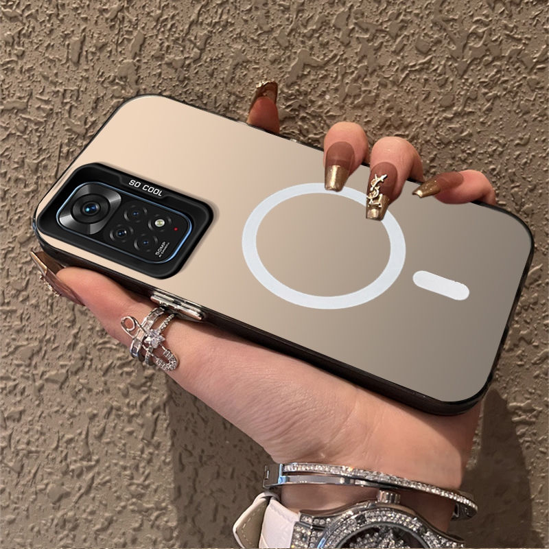 FOR ốp lưng Dành CHO Vỏ redmi note 11 4g xiaomi redmi note 11s redmi note 11 pro 5g Vỏ điện thoại cứng TPU chống sốc Thiết kế mới thẩm mỹ Thu hút từ không dây CYBSWX01