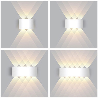 Đèn LED nhôm IP65 Chiếu sáng tường chống nước lên xuống, Đa năng trong nhà / ngoài trời, Đèn hiên cửa, Đèn cầu thang, Đèn sân vườn,