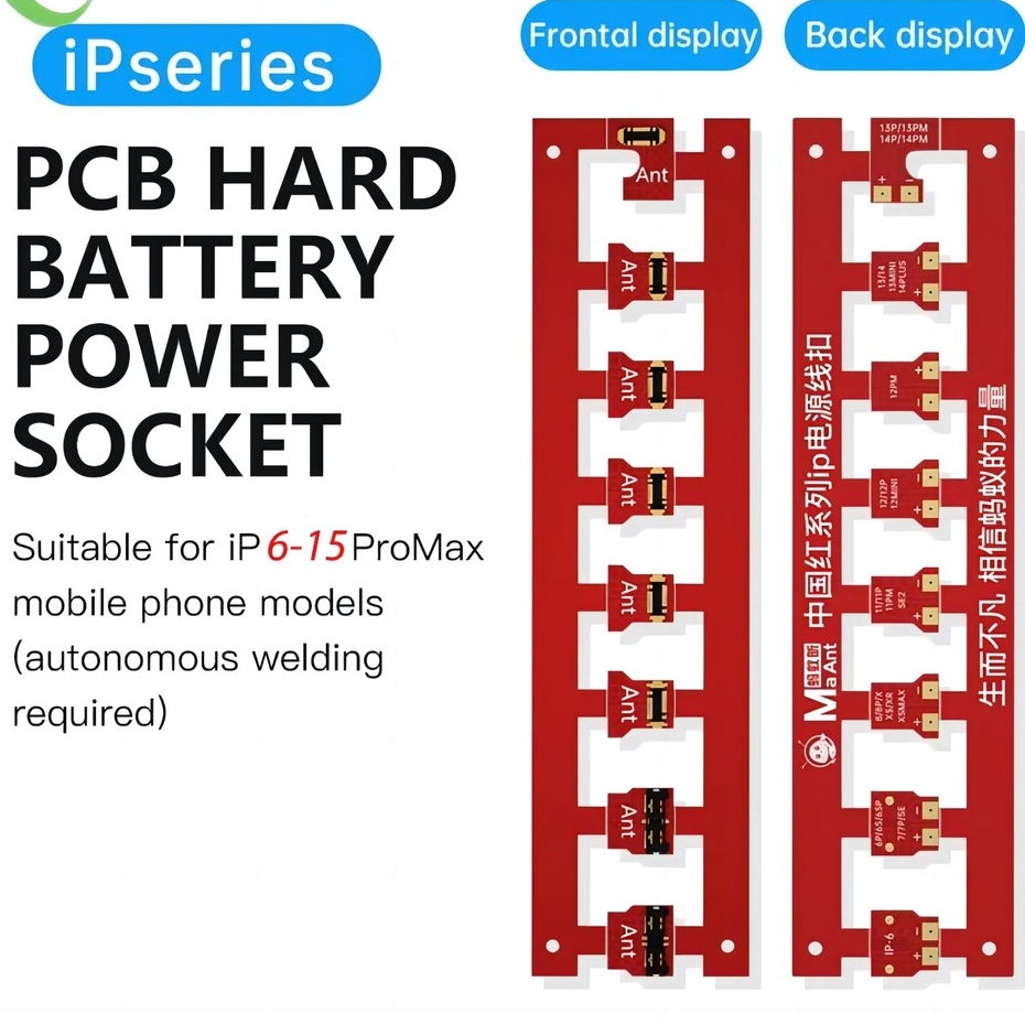 MaAnt Khóa Pin Bo Mạch Chủ Maintenace Cáp Khởi Động Nguồn FPC Kết Nối Pin Sửa Chữa Cho iPhone 6-14 P