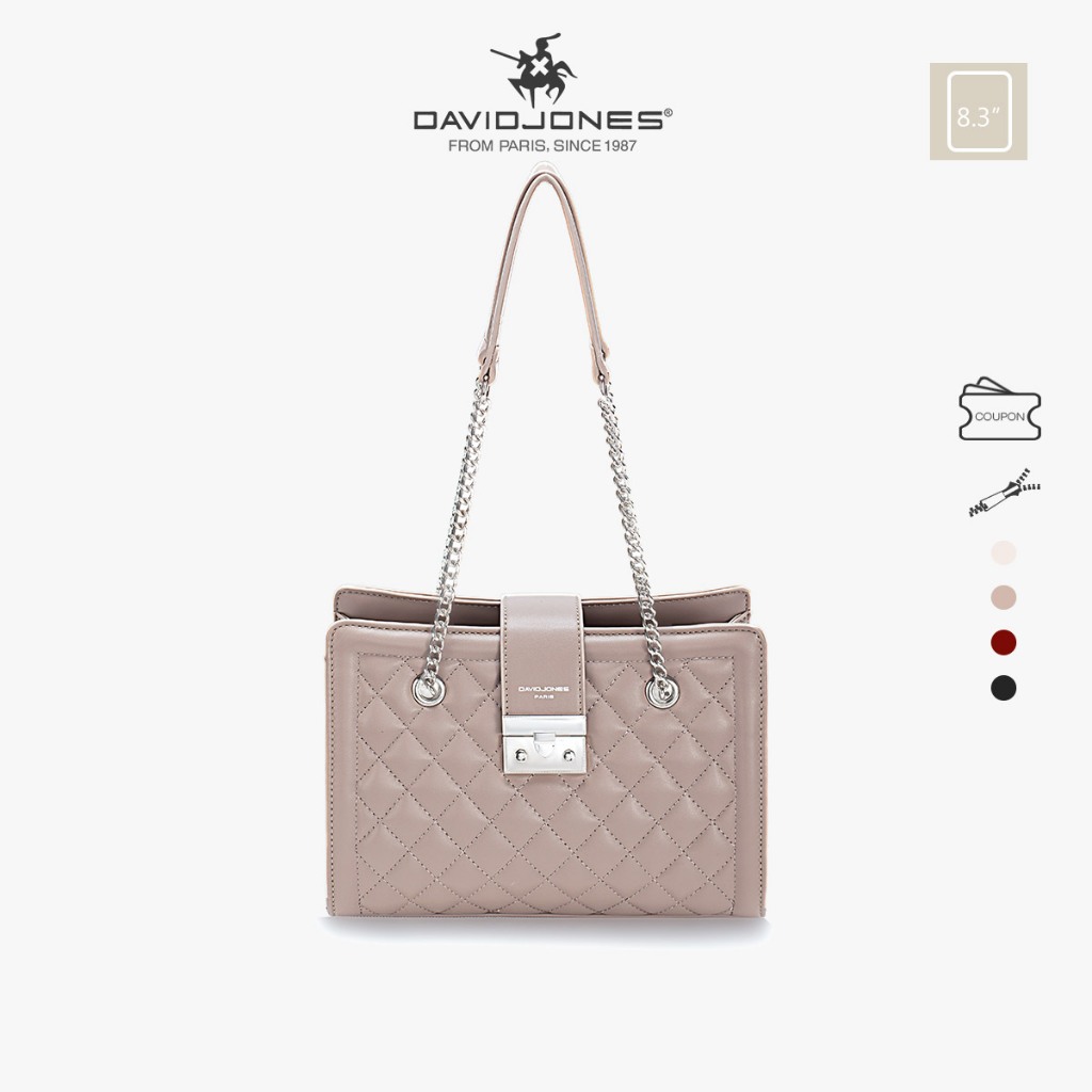 Túi xách DAVID JONES PARIS thiết kế đơn giản thời trang thanh lịch cho nữ