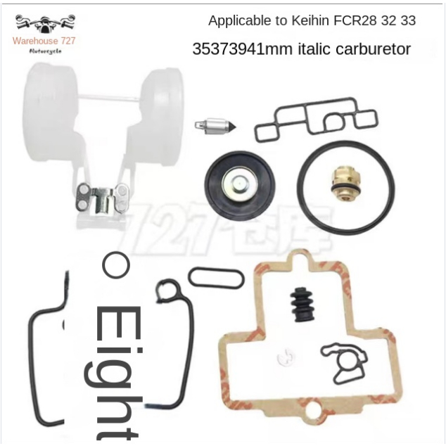 Bộ dụng cụ sửa chữa thích hợp cho phao Keihin của Keihin FCR28 32 33 35 37 39 41mm bộ chế hòa khí ng