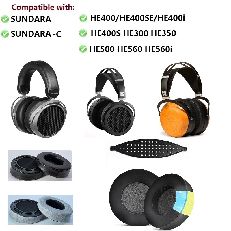Miếng Đệm Tai Nâng Cấp Cho Hifiman SUNDARA HE400 HE400SE 400i 400s HE560 560i HE500 300 350 HE3 5 6 