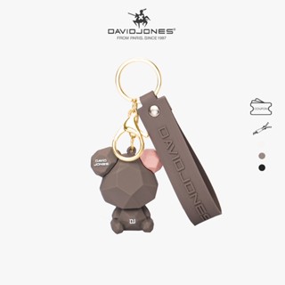 David Jones Phim hoạt hình gấu hình thoi mặt dây chuyền Dụng cụ chìa khóa thông thường Phụ kiện túi