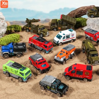 6 Cái / bộ Hợp Kim Diecast Kỹ Thuật Xe Quân Sự Thiết Giáp Vận Chuyển Mô Hình Xe Cứu Hỏa Máy Xúc Đồ Chơi Cho Trẻ Em Cảnh Sát Quân Sự Xe Đồ Chơi Trẻ Em Quà Tặng
