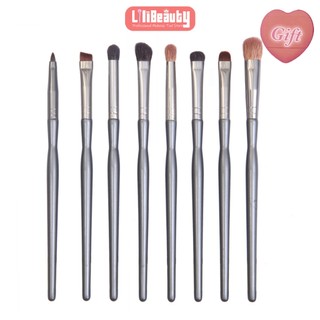 [Lilibeauty] 8 Bộ trang điểm mắt mềm mại Bộ cọ phấn mắt SWB8 chiếc