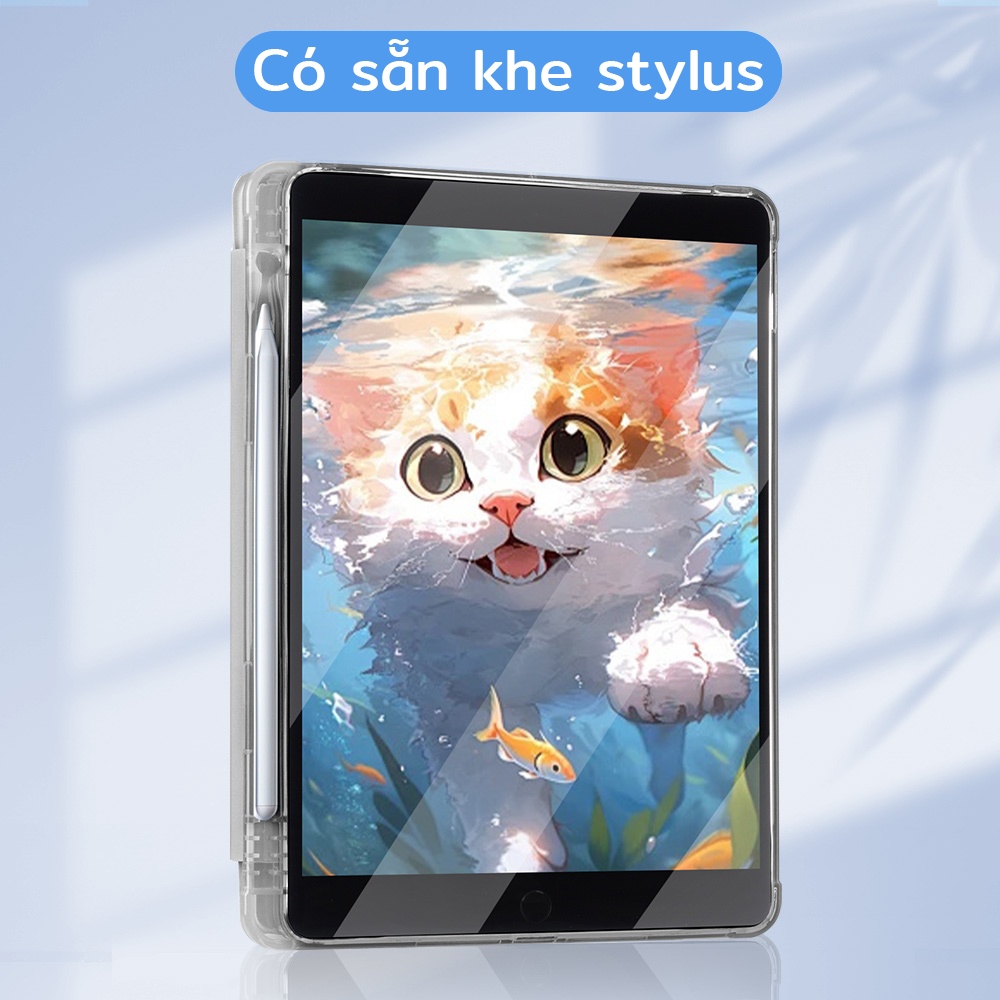 Ốp Lưng Trong Suốt Cho iPad Gen 11 A16 2025 Air 6th 11 '' Air 13 M3 Gen 9 8 7 10.2 Air 1 2 3 4 5 6th 9.7 Gen 10th 10.9 Pro M5 11 12.9 13 M4 Mini 6 7 Vỏ máy tính bảng dễ thương có bút | BigBuy360 - bigbuy360.vn