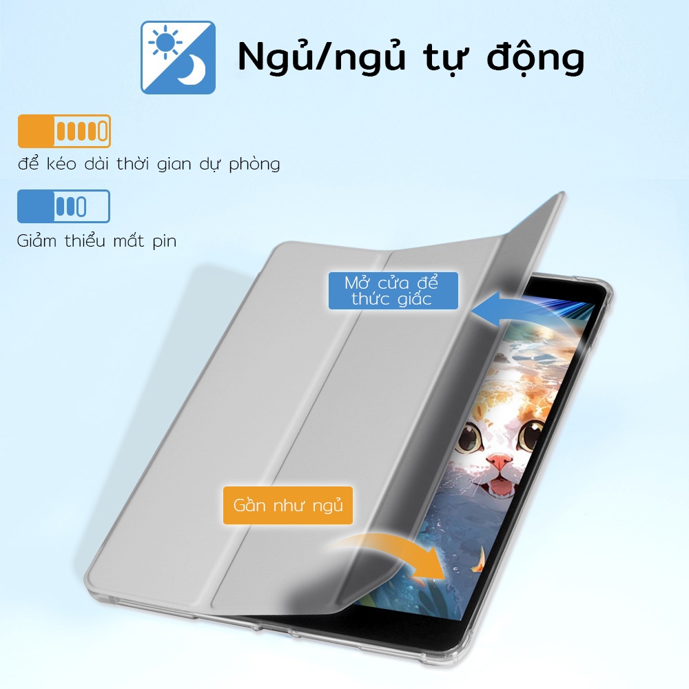 Ốp Lưng Trong Suốt Cho iPad Gen 11 A16 2025 Air 6th 11 '' Air 13 M3 Gen 9 8 7 10.2 Air 1 2 3 4 5 6th 9.7 Gen 10th 10.9 Pro M5 11 12.9 13 M4 Mini 6 7 Vỏ máy tính bảng dễ thương có bút | BigBuy360 - bigbuy360.vn
