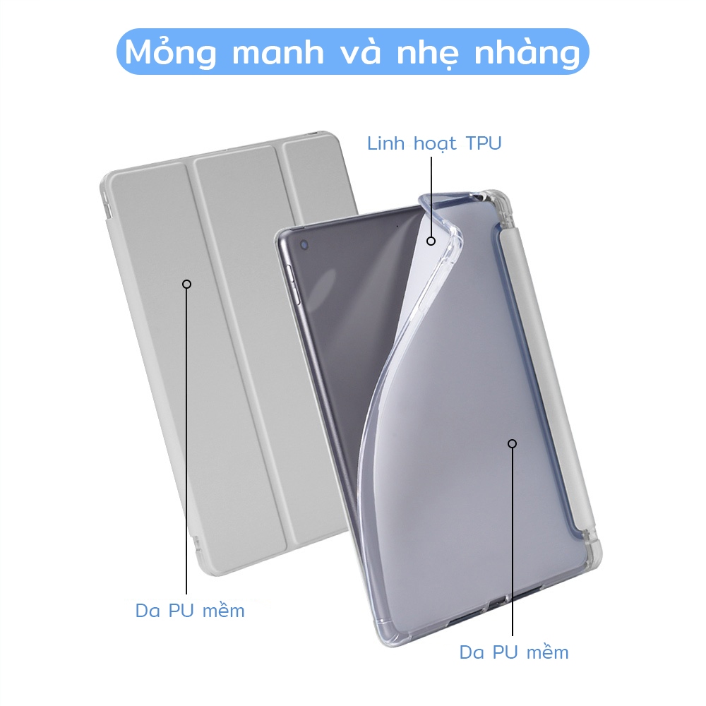 Ốp Lưng Trong Suốt Cho iPad Gen 11 A16 2025 Air 6th 11 '' Air 13 M3 Gen 9 8 7 10.2 Air 1 2 3 4 5 6th 9.7 Gen 10th 10.9 Pro M5 11 12.9 13 M4 Mini 6 7 Vỏ máy tính bảng dễ thương có bút | BigBuy360 - bigbuy360.vn