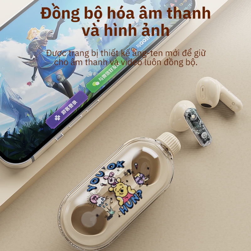 Disney DN25 Tai nghe  Bluetooth 5.4 Tai nghe không dây Tai nghe không dây HIFI Tai nghe âm thanh nổi Hỗ trợ tất cả các điện thoại thông minh cho ios Android. | BigBuy360 - bigbuy360.vn