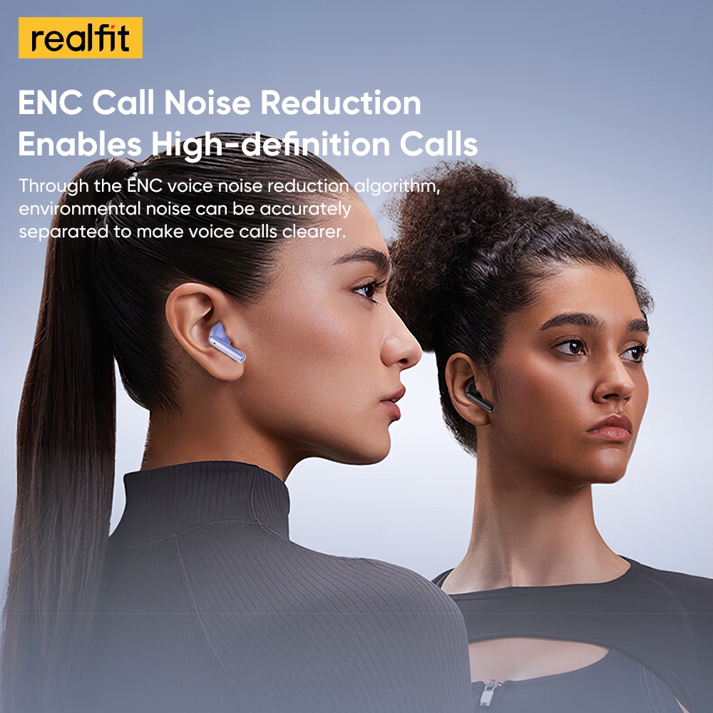 Tai nghe Bluetooth Realfit F2 Max khử tiếng ồn chủ động Âm trầm đục lỗ ANC năng động thông minh có Mic | BigBuy360 - bigbuy360.vn