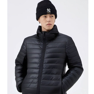  Áo khoác nam YAZHINIAO nhẹ giản dị sọc màu trơn có mũ trùm đầu bó sát có đệm áo khoác nam 