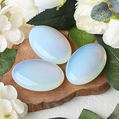Opal Palm Stone Tự Nhiên Đánh Bóng Pha Lê Đá Chữa Bệnh Đá Quý Lo Lắng Đá Chữa Bệnh Pha Lê Trang Trí 