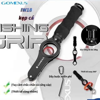 Gomexus IW18 Fisher Chất lượng cao nhôm chuyên nghiệp kìm cá Rust Proof Fishing Xử lý