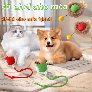  đồ chơi cho chó Thông minh bóng cho chó đồ chơi mèo Bóng có thể nhảy tự động đồ chơi cho mèo tự chơi 