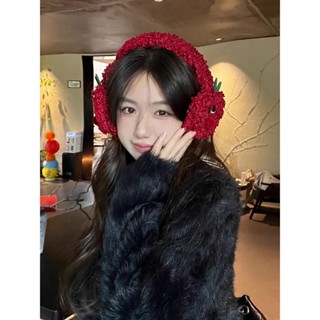  Nhật Bản Đơn Giản Dễ Thương Sang Trọng Hoạt Hình Bịt Tai Nữ Mùa Đông Ấm Áp Bảo Vệ Lạnh Bịt Tai Đi Xe Đạp Bịt Tai Học Sinh Bịt Tai 