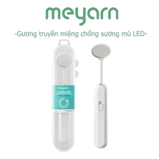  MEYARN LED Chống Sương Mù Gương Miệng Có Đèn Nha Sĩ Nha Khoa Khám Nha Khoa Tại Nhà 