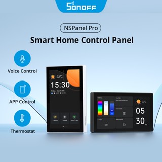 Sonoff NSPanel Pro 120 Loại Bảng Điều Khiển Nhà Thông Minh Công Tắc Treo Tường Cảnh Thông Minh Công Tắc Hiển Thị Nhiệt Nhà Thông Minh Woks Với Alexa