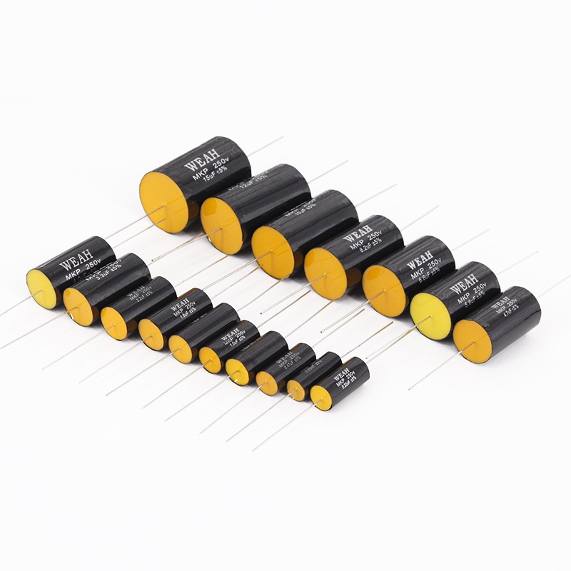 Weah MKP Polypropylene Kim Loại Phim Tụ Điện CBB Loa Âm Thanh Crossover Tụ 0.47 UF 0.82 UF 1.0 UF 2.