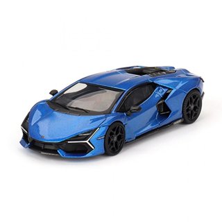 Mini GT MGT00748 748 1 / 64 Lamborghini Revuelto Blu Eleos LHD RHD Diecast Cân Mô Hình Xe Ô Tô