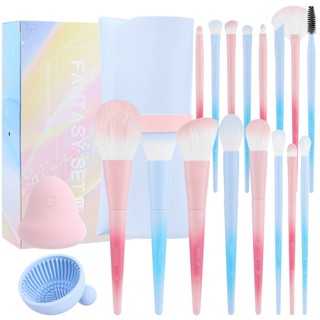 DAIKOU Bộ 16 cọ trang điểm DUcare kèm mút tán và cọ chất lượng